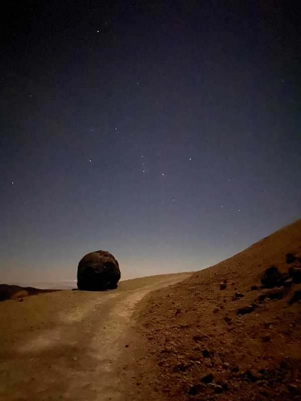 Teide egg at Montaña Blanca