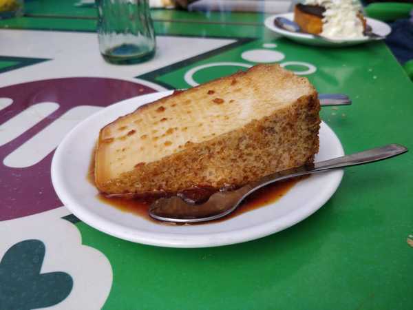 Quesillo from Restaurante Playa Casa Africa near Benijo, Tenerife.