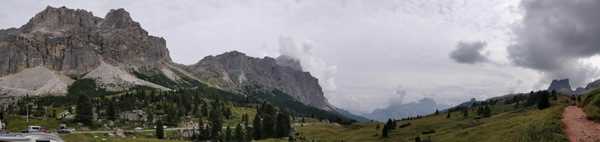 Views from Passo Falzarego