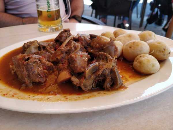 Carne de Cabra in Cruz de Tejeda, Gran Canaria.