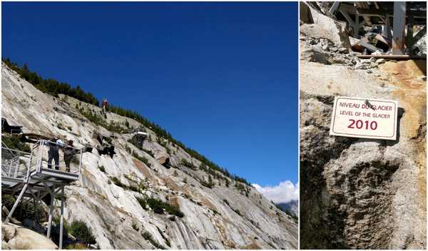 Mer De Glace stairs