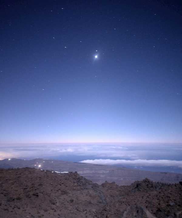 Teide National Park views from La Caldereta